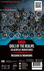 D&D Idols 2D Minis - Wizards & Warriors